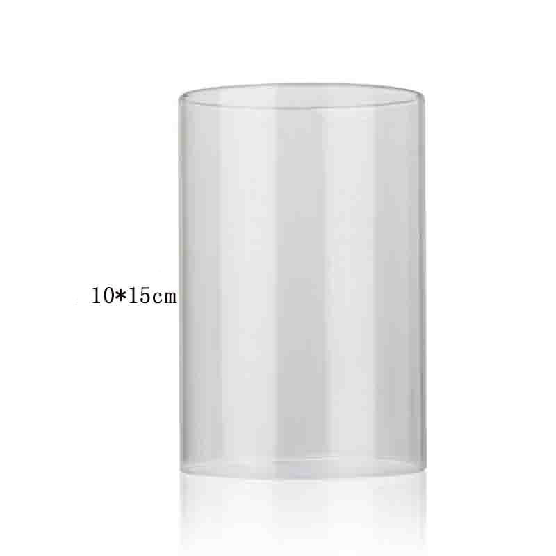 Transparent Bottomless Glass Candle Holder Decorislane