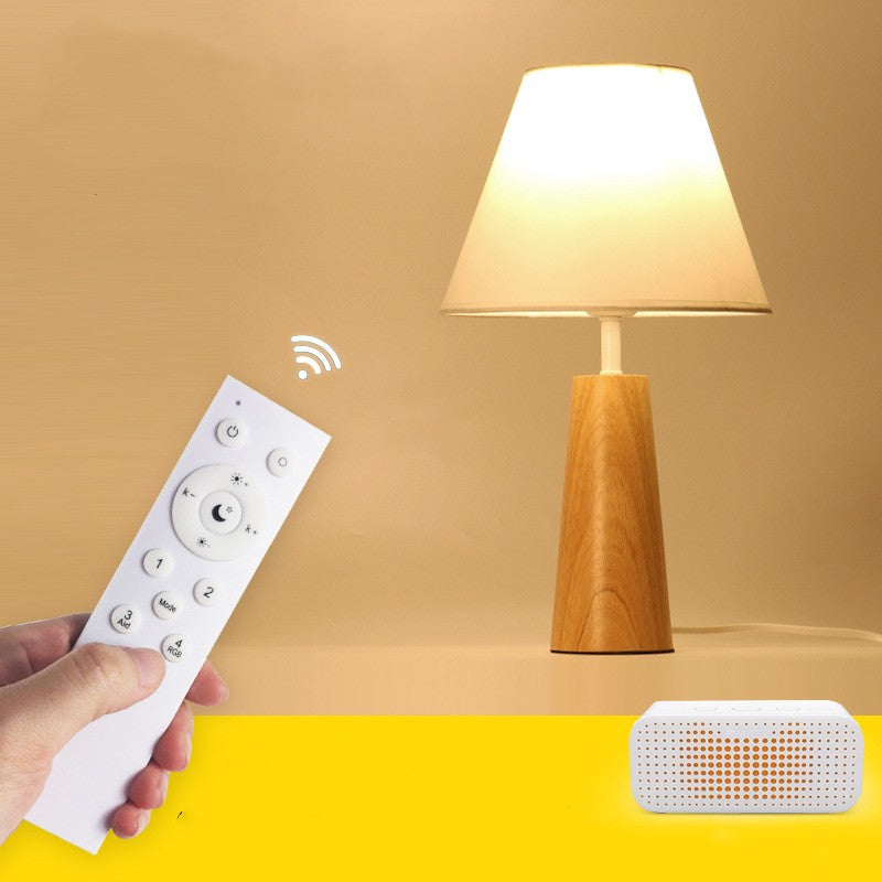 Solid Wood Bed Headboard Lamp for Bedroom Decorislane