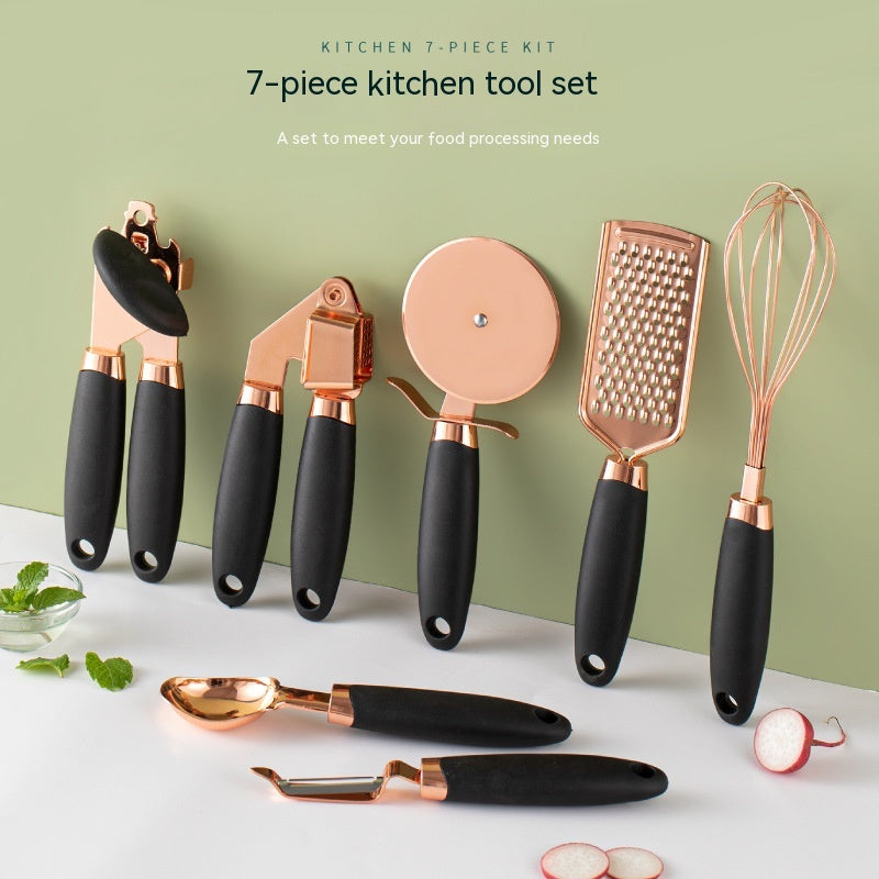 Kitchen Household Peeler Gadget Copper Plating Set – Decorislane