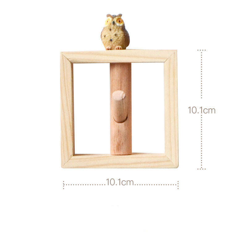 Solid Wood Entryway Creative Key Hook Decorislane