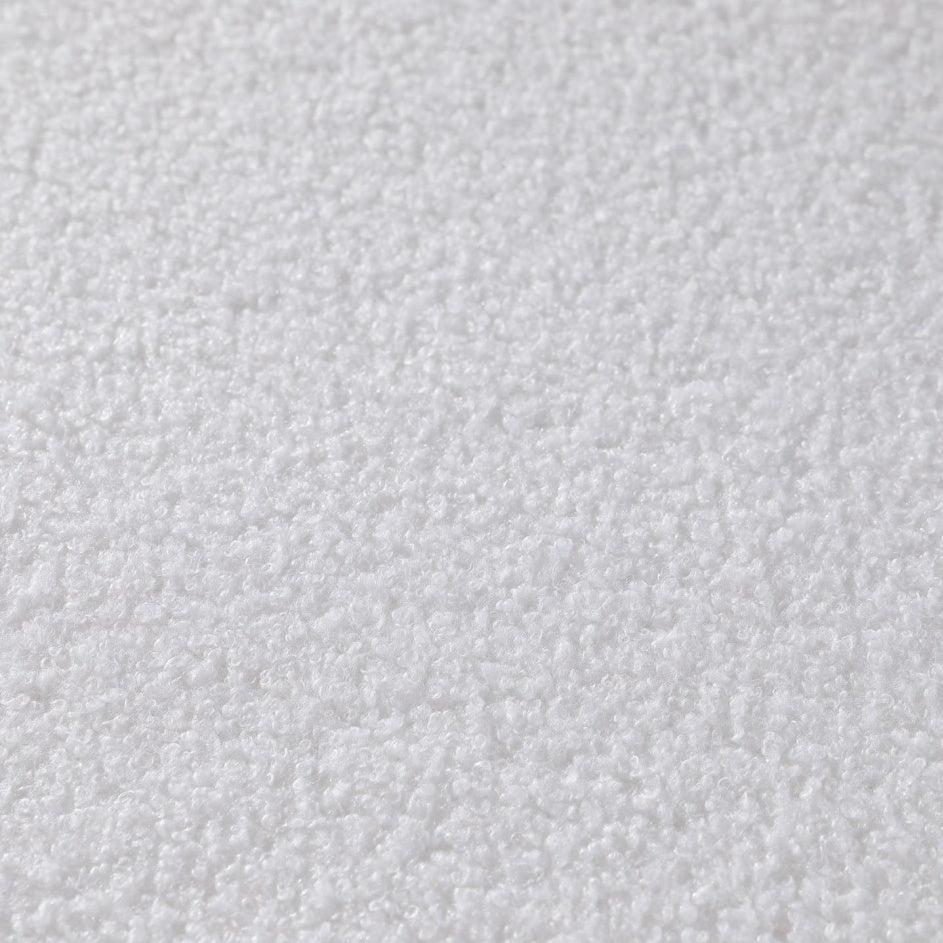 White Ottoman Footrest for Living Room Decorislane