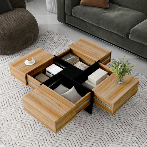 Square Storage Coffee Table – Decorislane