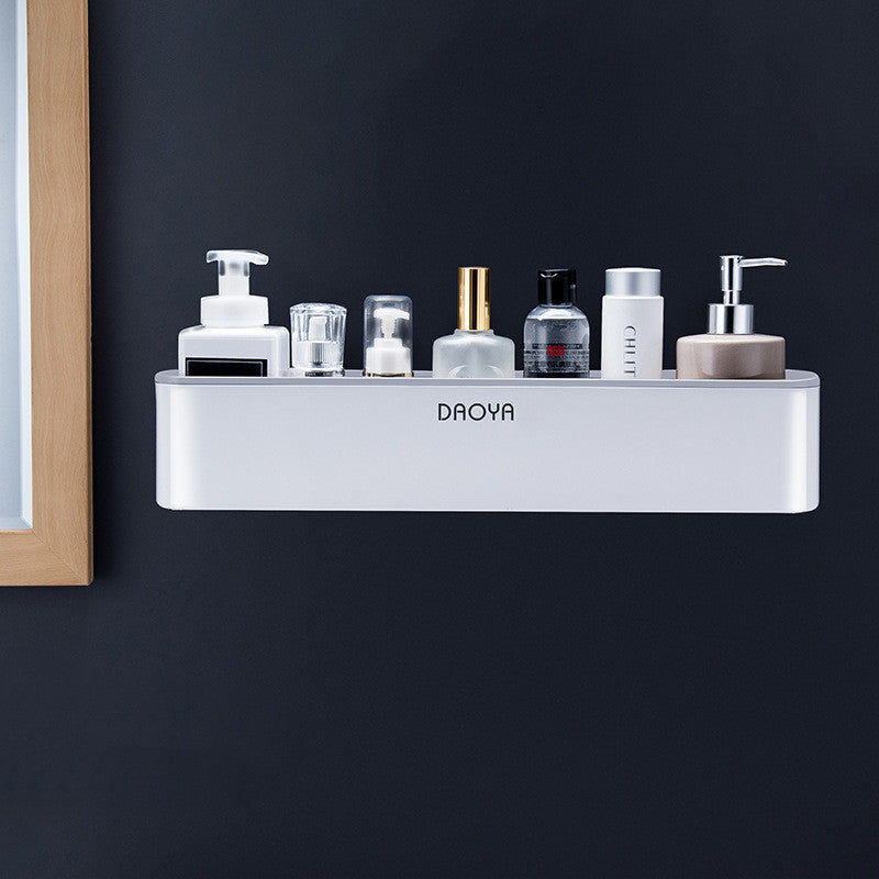 No-Drill Bathroom Wall Shelf – Decorislane