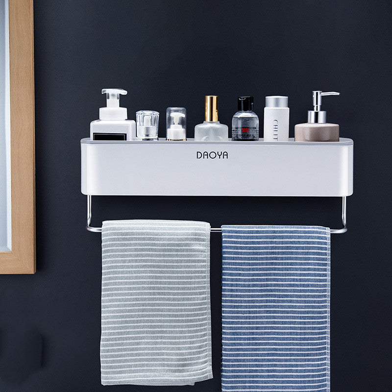 No-Drill Bathroom Wall Shelf – Decorislane