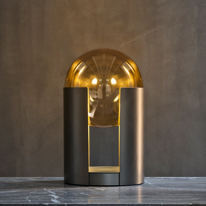 Modern Glass LED Bedside Table Lamp – Decorislane