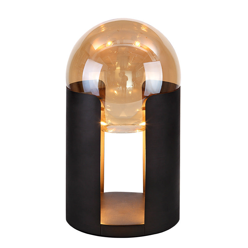 Modern Glass LED Bedside Table Lamp – Decorislane