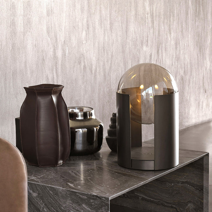 Modern Glass LED Bedside Table Lamp – Decorislane