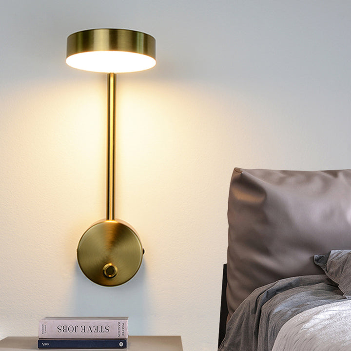 Rotary Bedside Wall Lamp for Background Decor Decorislane