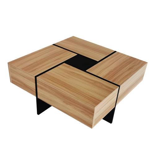 Square Storage Coffee Table – Decorislane