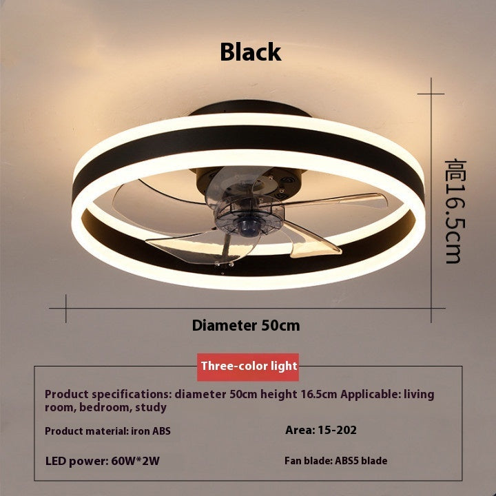 Invisible LED Ceiling Fan Light for Bedroom & Living Room Decorislane