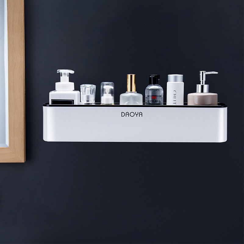 No-Drill Bathroom Wall Shelf – Decorislane