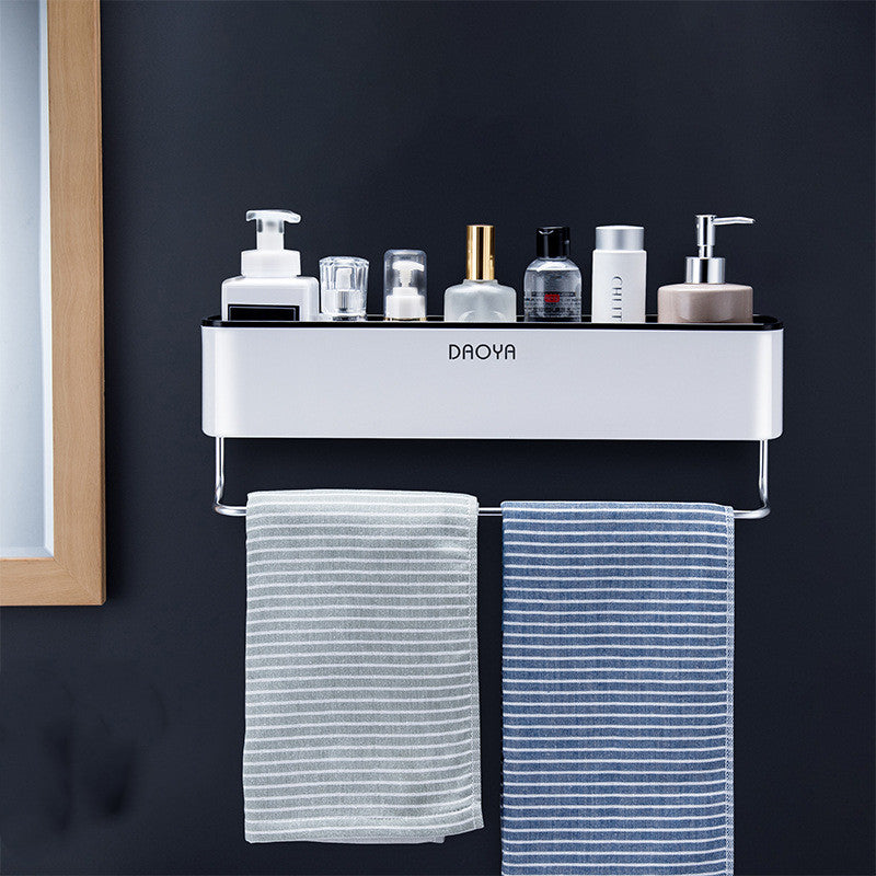 No-Drill Bathroom Wall Shelf – Decorislane