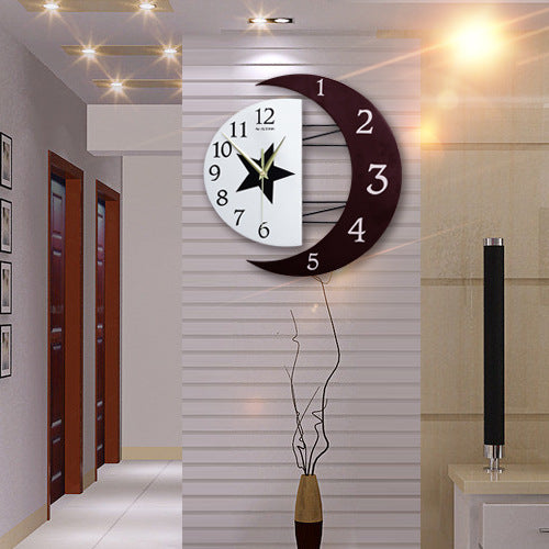 Modern Art Wall Clock for Home Decorislane