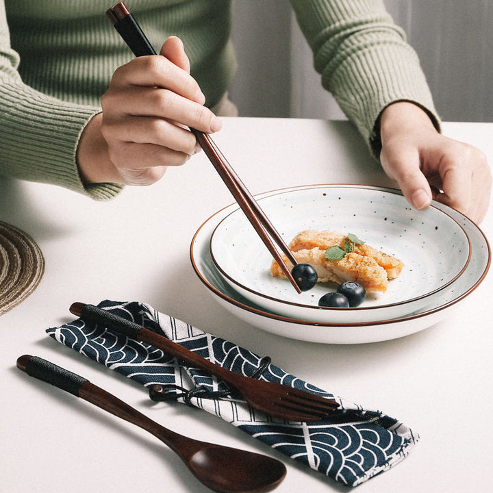 Portable tableware Portable Tableware Set for Travel & Home Decorislane