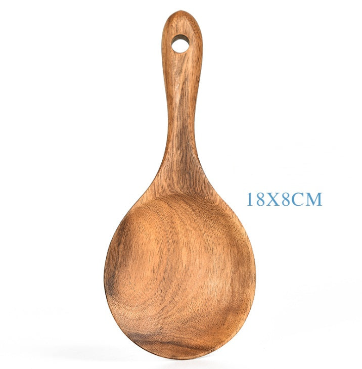 Teak Natural Wood Kitchen Tools Set – Decorislane