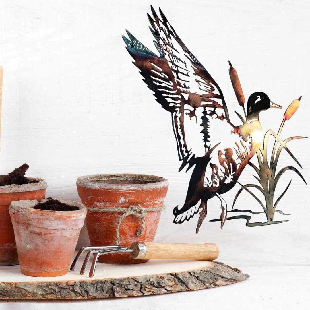 Home Decor Mallard Alloy Wall Art – Decorislane