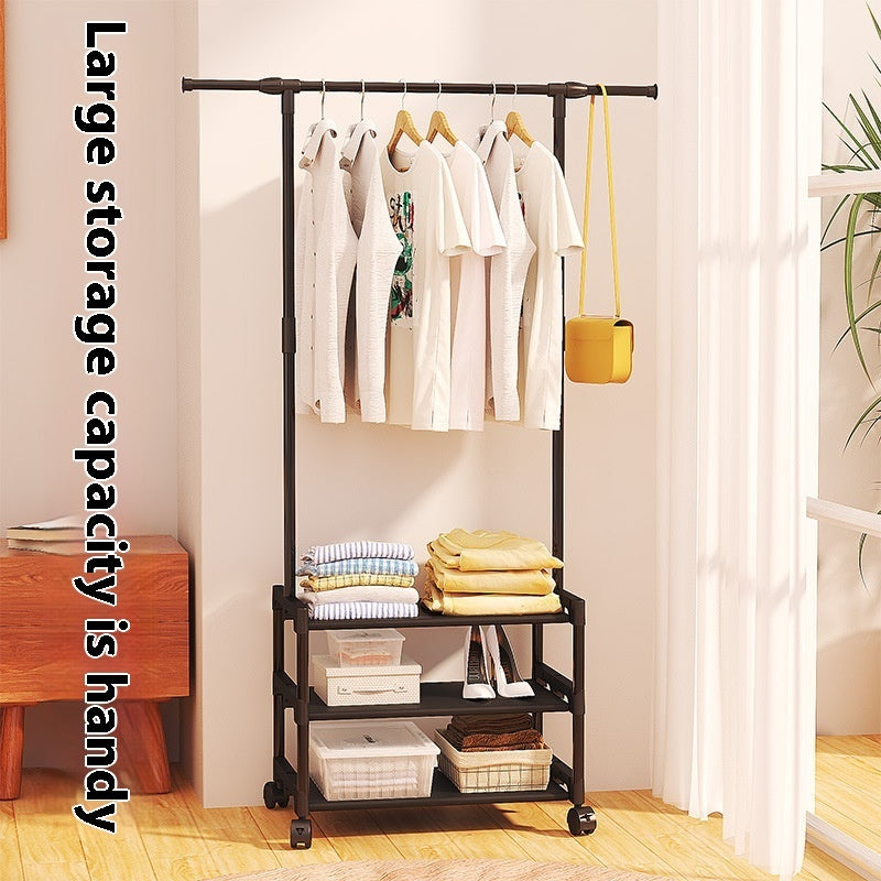 Simple Multifunctional Bedroom Storage & Coat Rack Decorislane
