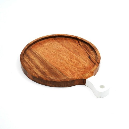Mango Wood Cheese Board 14x9" Decorislane