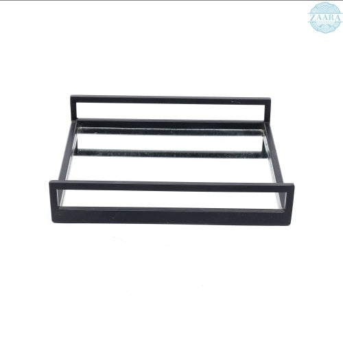 Handcrafted Glass & Metal Serving Tray Decorislane