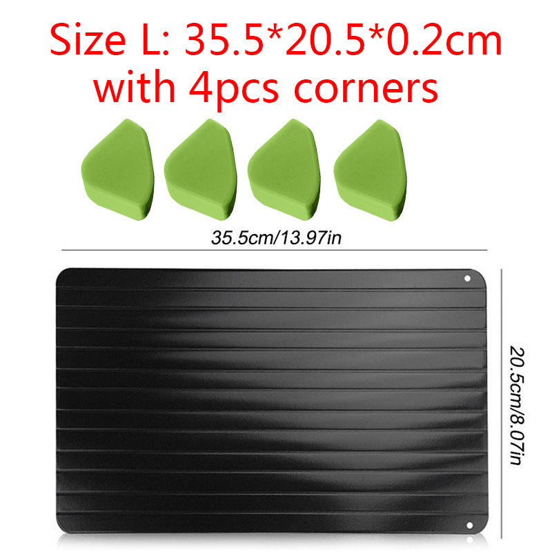 Fast Defrosting Tray Thaw Kitchen Quick Aluminum Thaw Plate – Decorislane