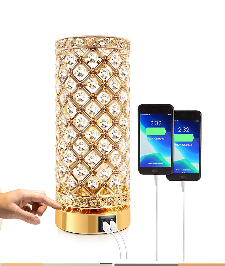 Creative Crystal Desk Lamp for Bedroom Decorislane