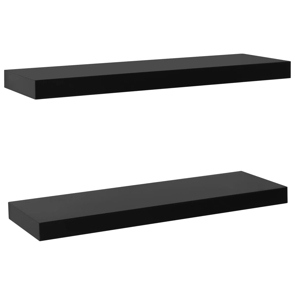 2-Pcs Floating Shelves 60x20cm for Home Decorislane