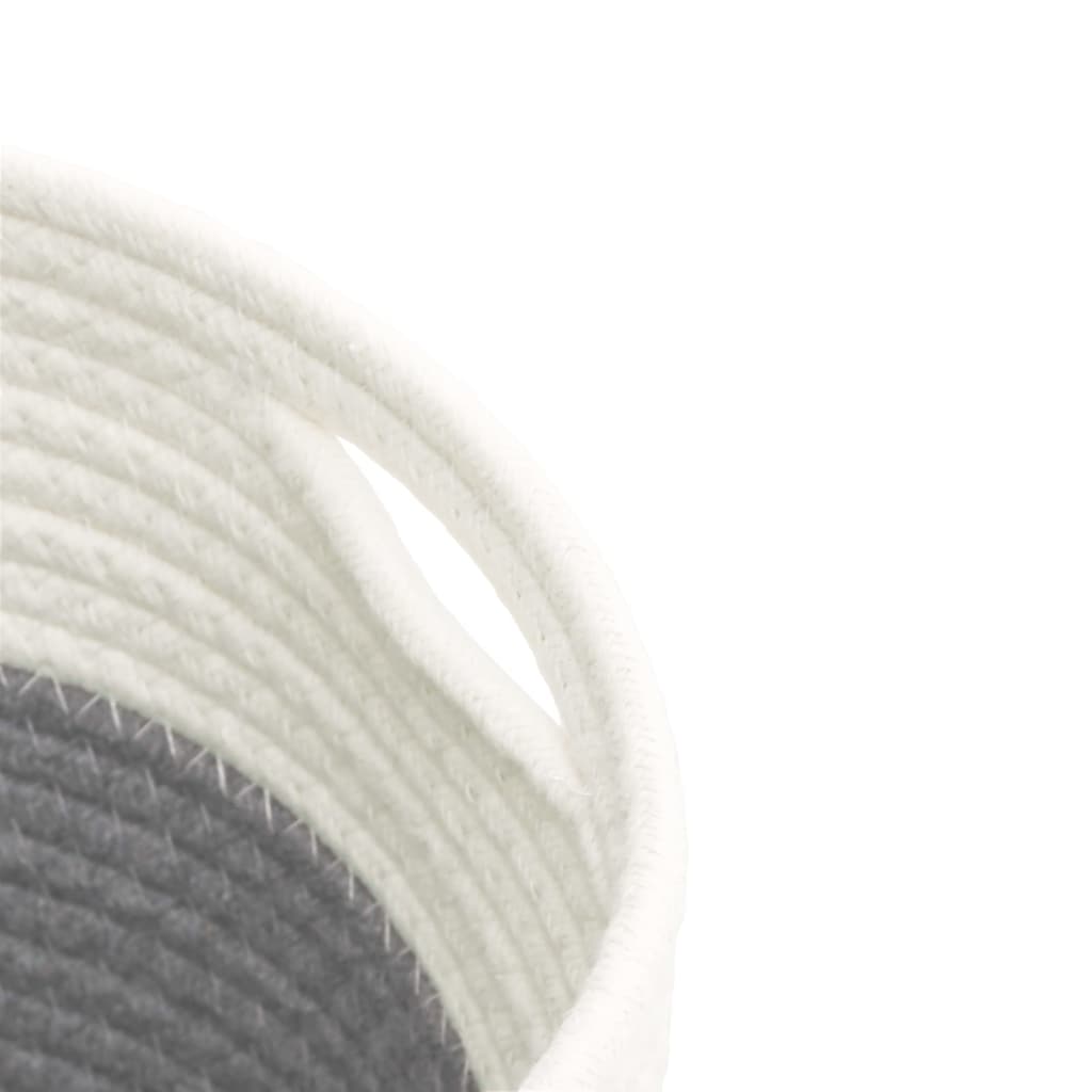 2-Pcs Cotton Storage Baskets for Home Decorislane