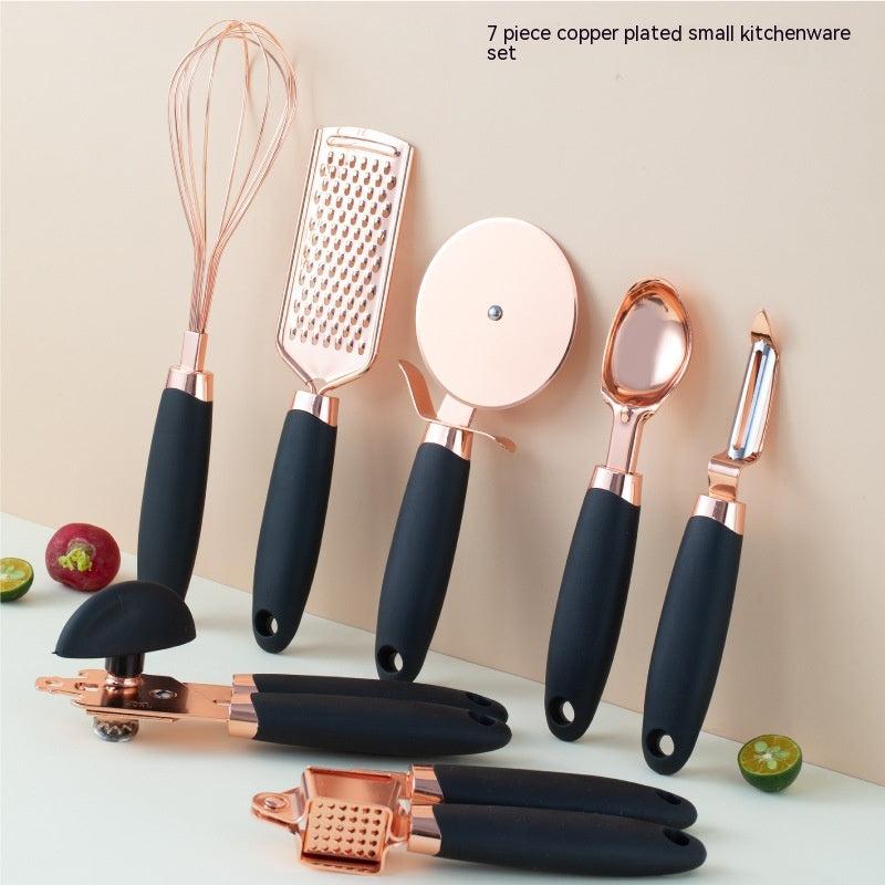 Kitchen Household Peeler Gadget Copper Plating Set – Decorislane