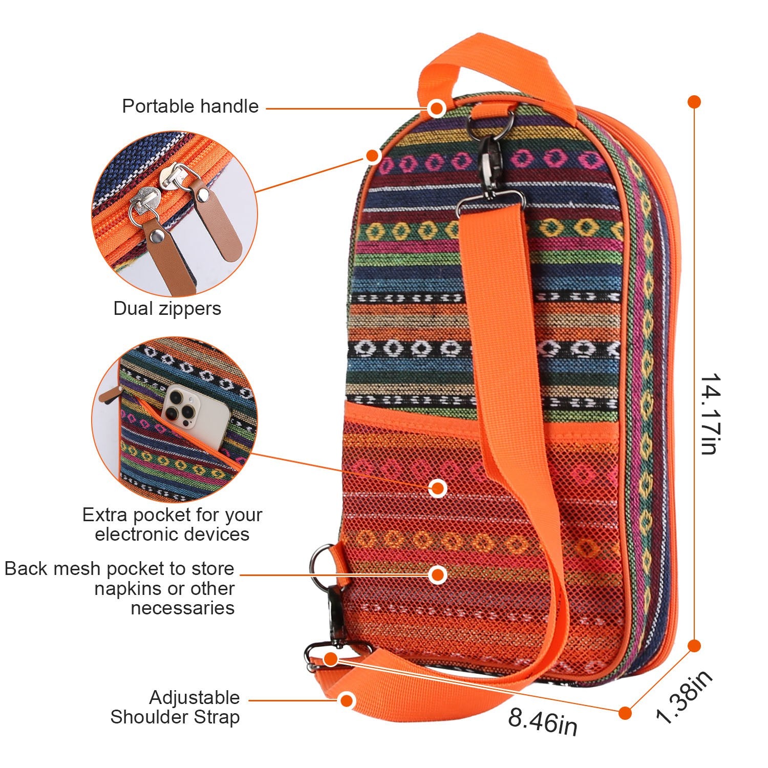 19-Pcs Camping Cooking Utensil Kit with Storage Bag Decorislane