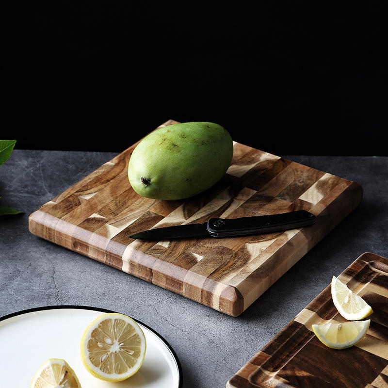 Kitchen Household Parquet Solid Wood Cutting Board – Decorislane