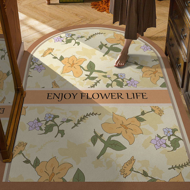 Retro Anti-Slip Entryway Carpet for Home Decorislane