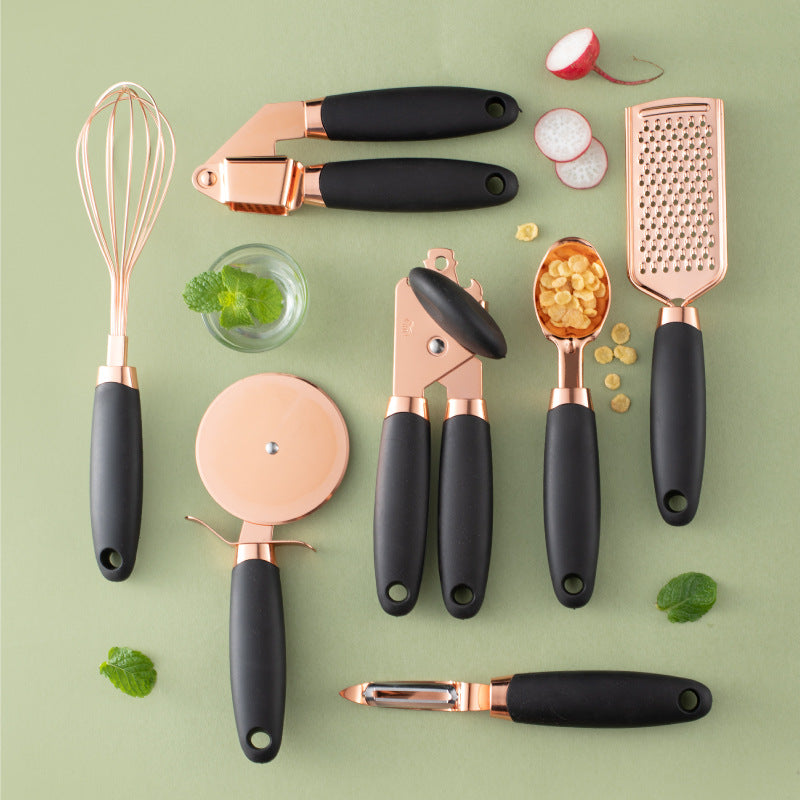 Kitchen Household Peeler Gadget Copper Plating Set – Decorislane