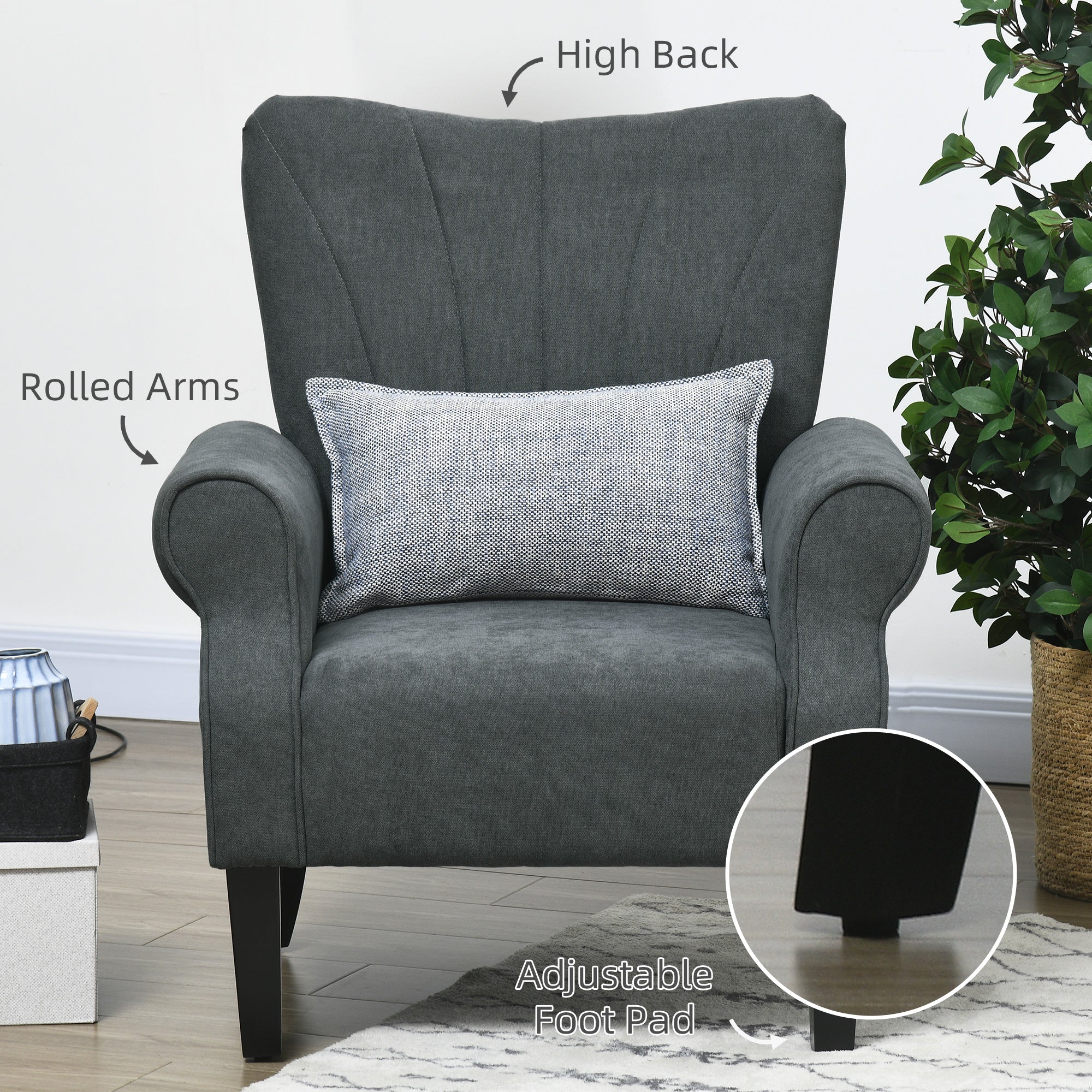Modern Accent Chair for Living Room Decorislane