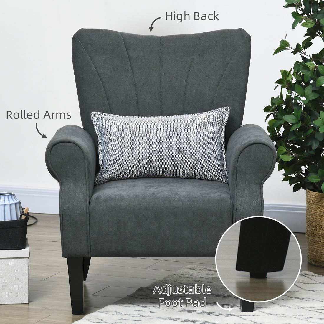 Modern Accent Chair for Living Room Decorislane