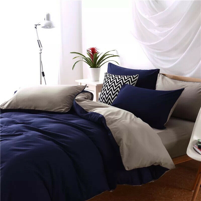4-Piece Modern Polyester Bedding Set – Decorislane