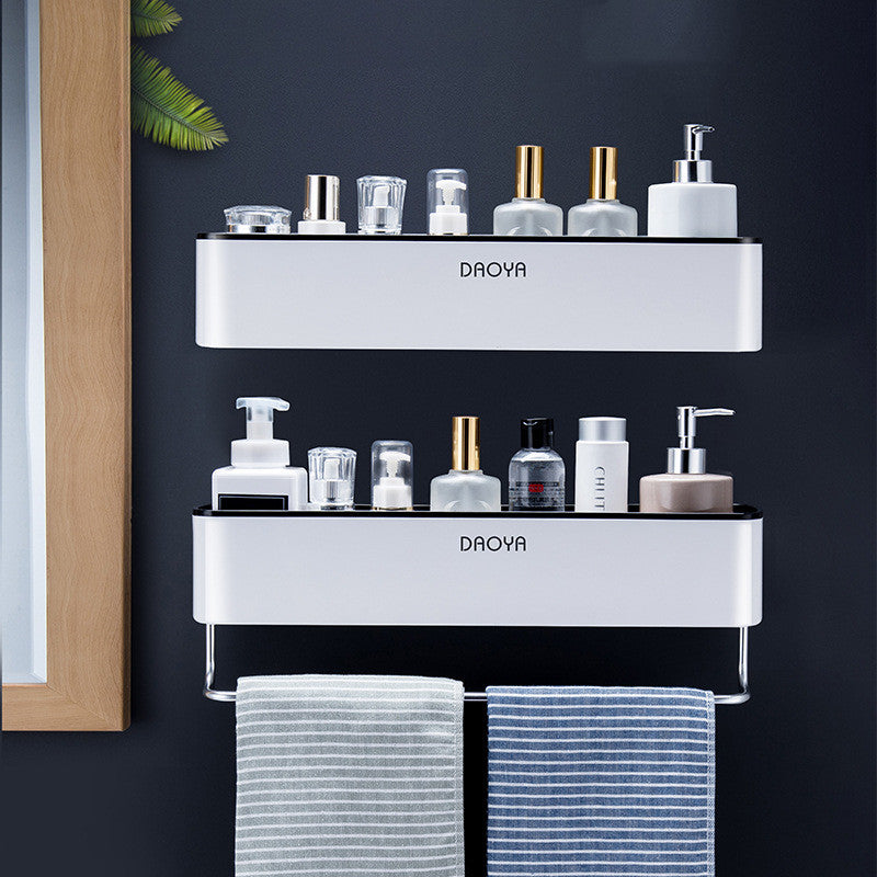 No-Drill Bathroom Wall Shelf – Decorislane