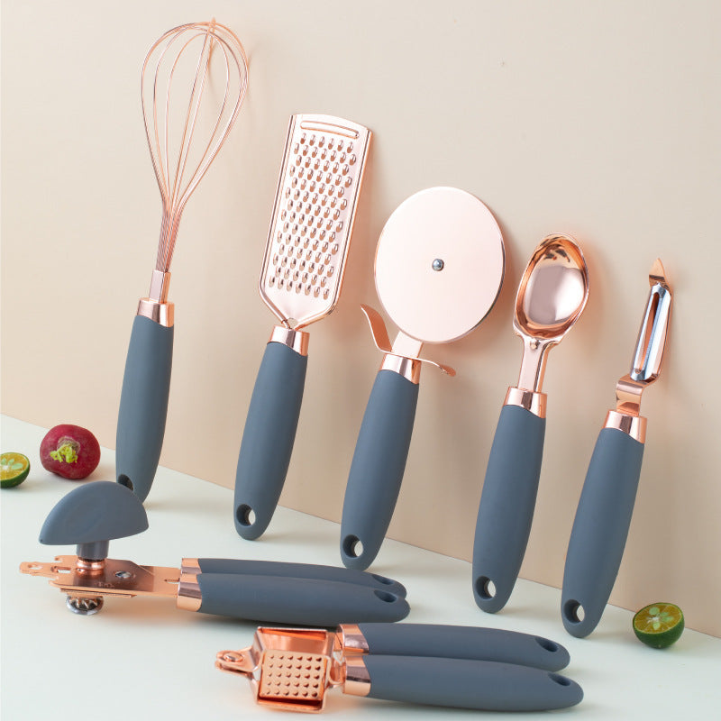 Kitchen Household Peeler Gadget Copper Plating Set – Decorislane