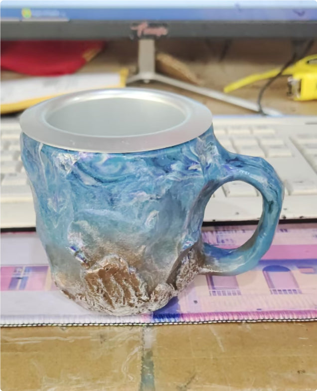 400ml Resin Mineral Crystal Coffee Mug – Decorislane