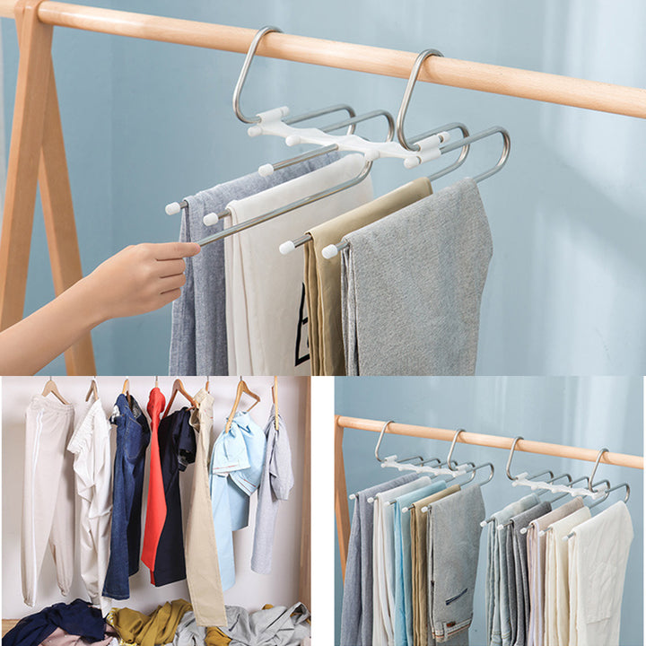 5-in-1 Stainless Steel Hanger – Decorislane