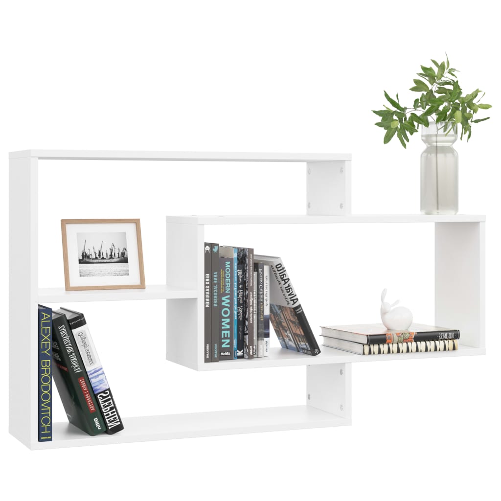 Wood Wall Shelves 104x20x58.5cm for Home Decorislane