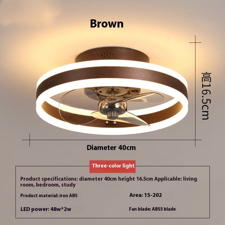 Invisible LED Ceiling Fan Light for Bedroom & Living Room Decorislane