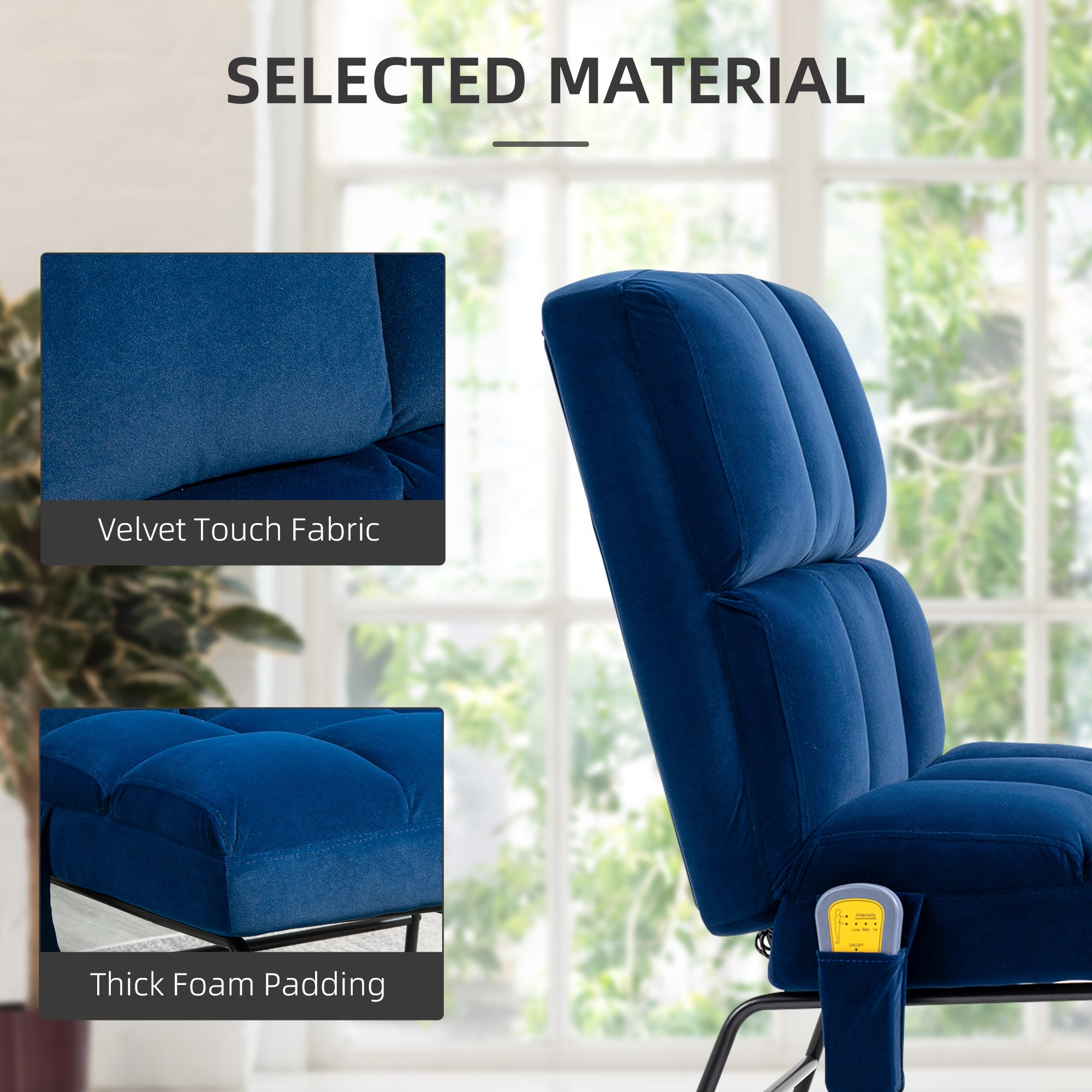 Accent Chair with Ottoman for Living Room Decorislane