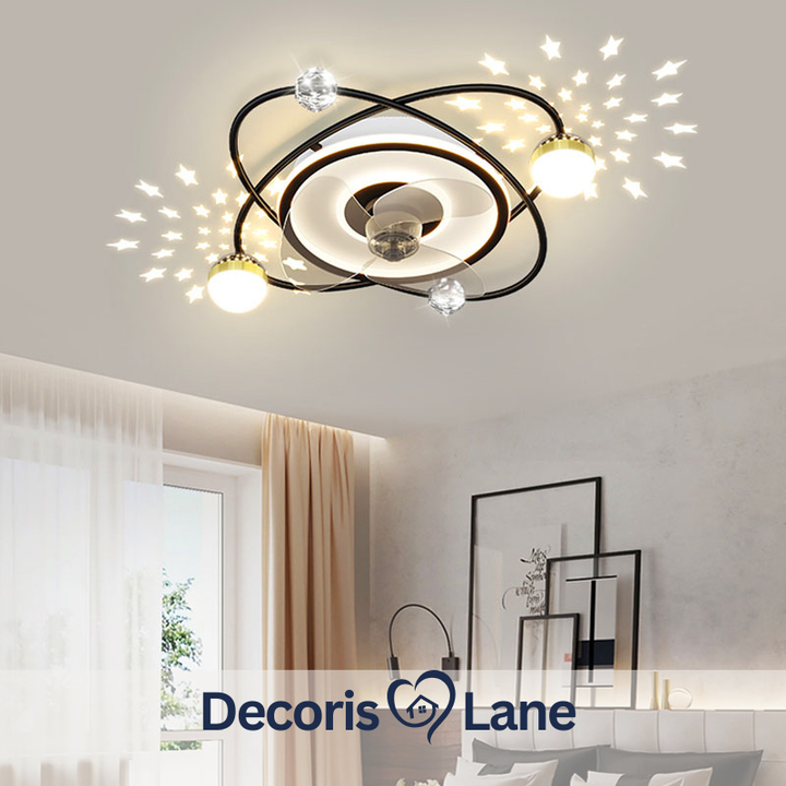 Nordic LED Ceiling Fan Light – Decorislane