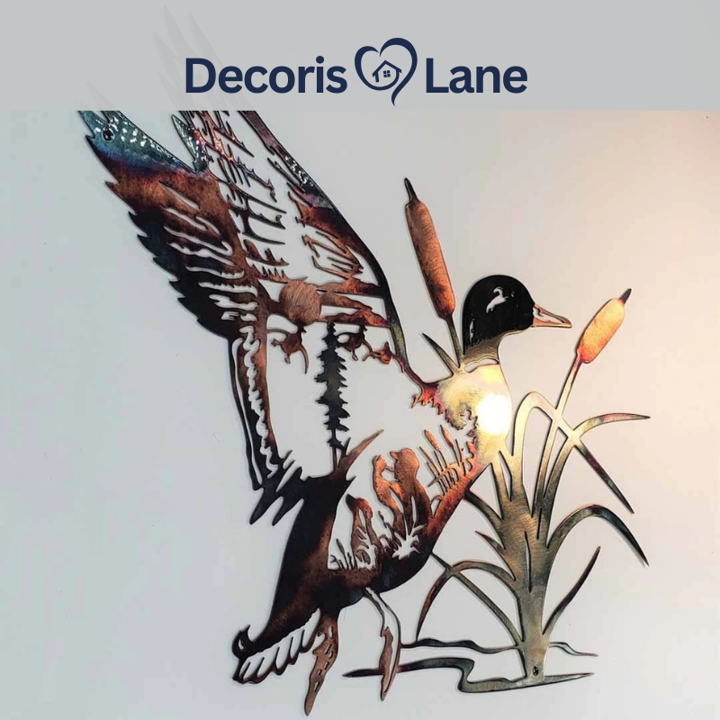 Home Decor Mallard Alloy Wall Art – Decorislane