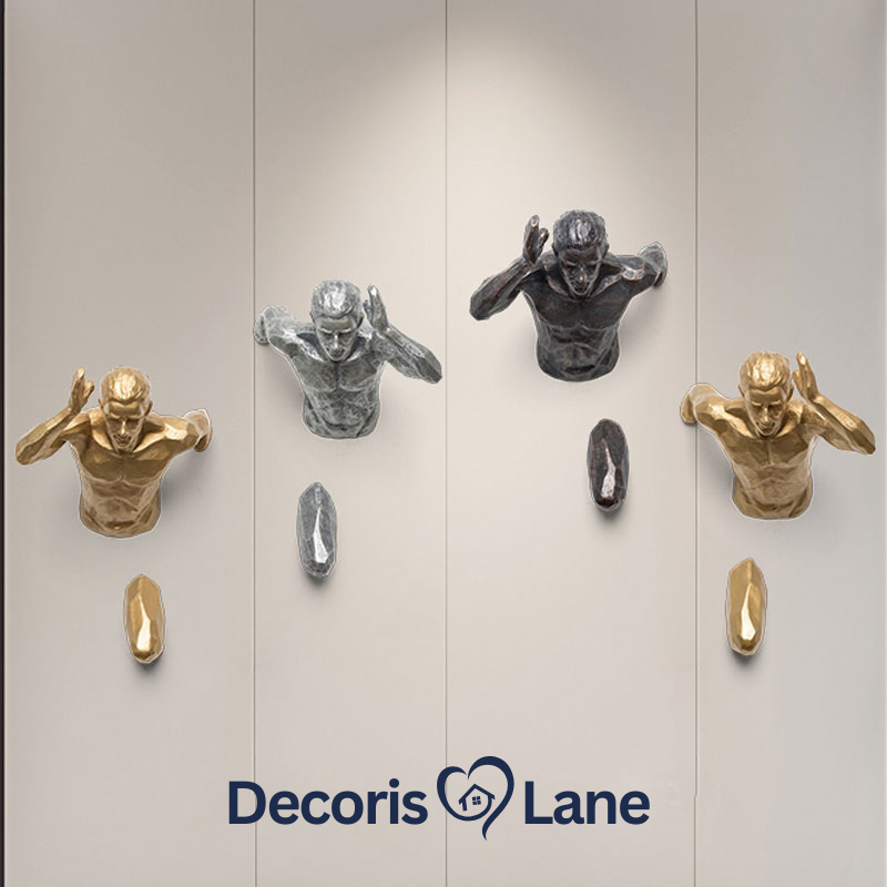 Log Art Wall Lamp for Home Decorislane