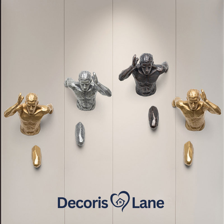 Log Art Wall Lamp for Home Decorislane