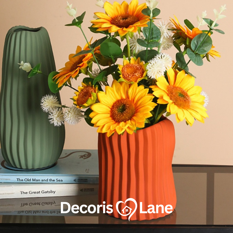 Ceramic Vase for Living Room Flower Arrangement Decorislane