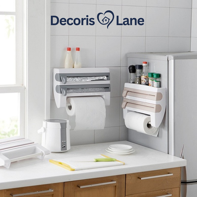 4-In-1 Kitchen Roll Holder Dispenser – Decorislane
