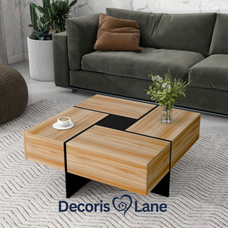 Square Storage Coffee Table – Decorislane