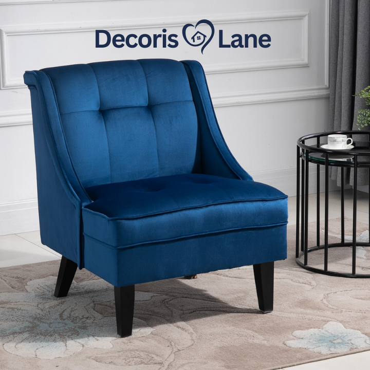 Modern Tufted Upholstered Accent Chair Decorislane